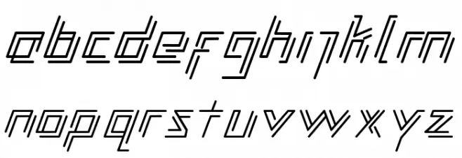 Libre Font Litere mici