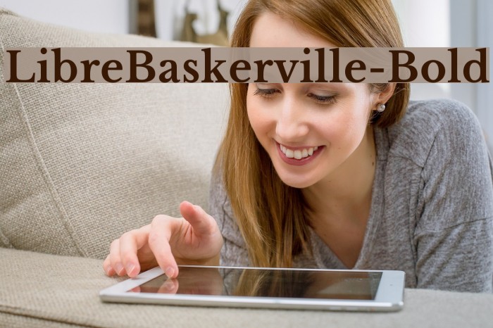 LibreBaskerville-Bold Font examples