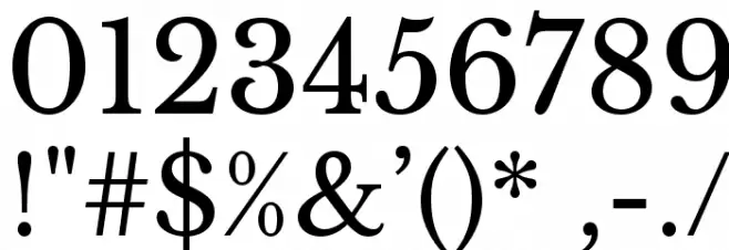 LibreBaskerville-Regular Schriftart Anderer Schreiben