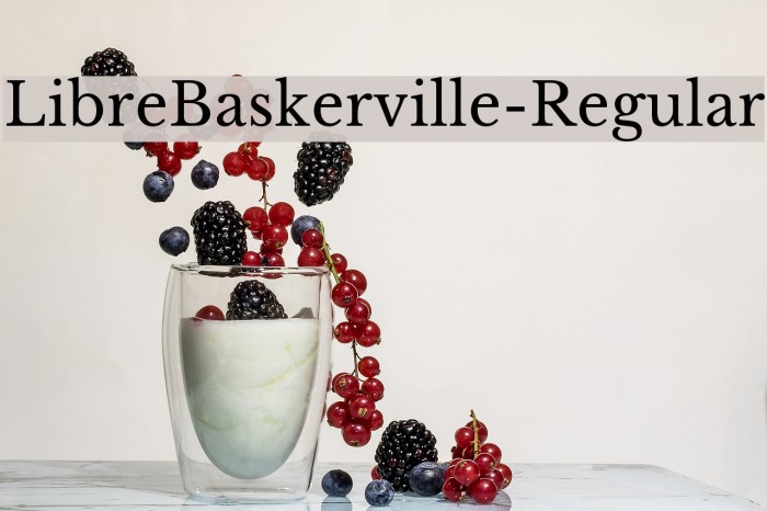 LibreBaskerville-Regular Font examples