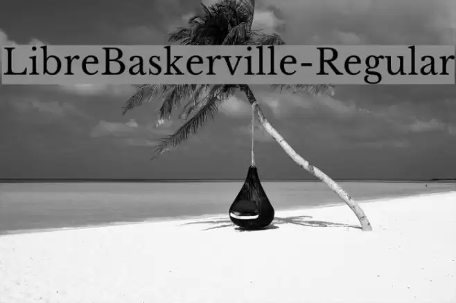 LibreBaskerville-Regular Schriftart examples