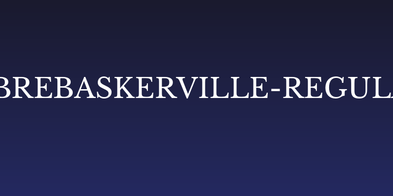 LibreBaskerville-Regular Social Header