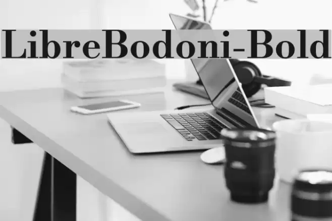LibreBodoni-Bold Font examples