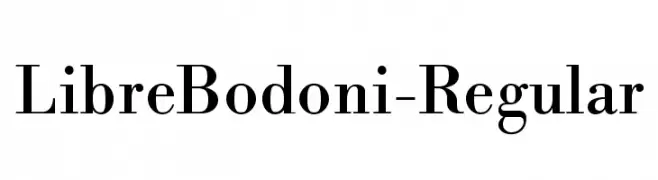 LibreBodoni-Regular  تنزيل الخطوط