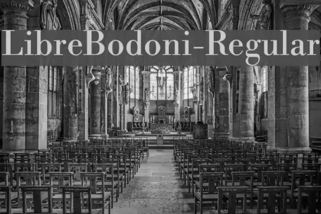 LibreBodoni-Regular Example 1
