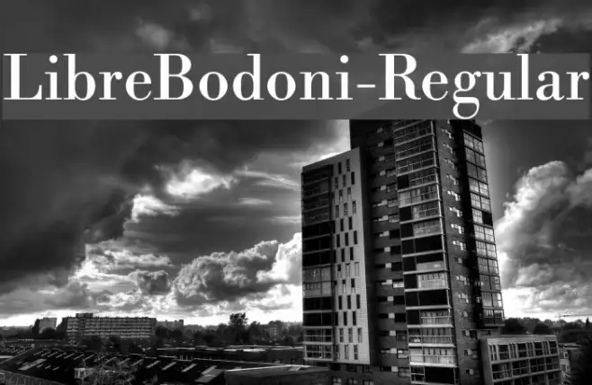 LibreBodoni-Regular Example 3