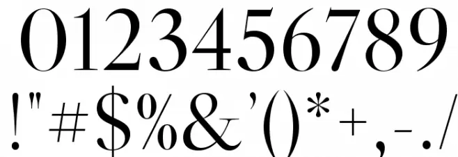 LibreCaslonDisplay-Regular Font OTHER CHARS