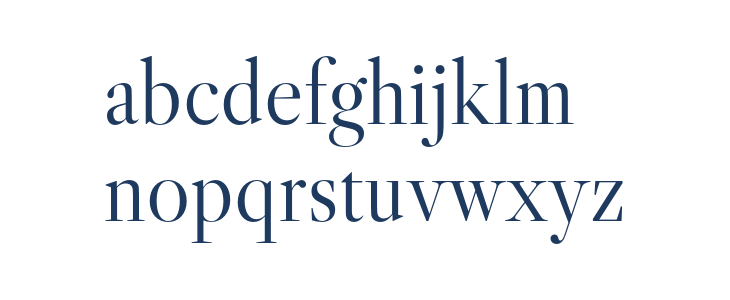 LibreCaslonDisplay-Regular Lowercase