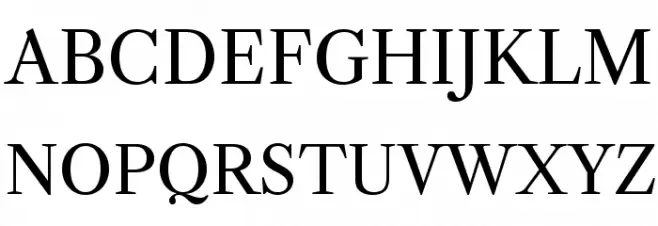 LibreCaslonText-Regular Schriftart Groß
