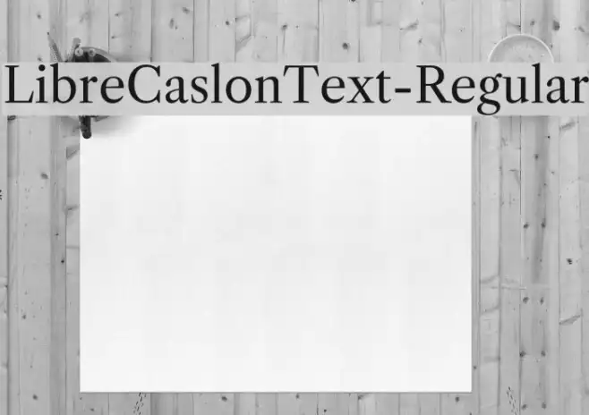 LibreCaslonText-Regular Example 1