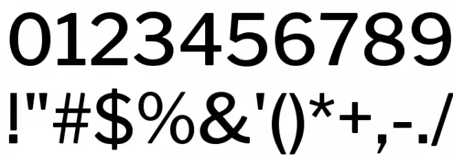 LibreFranklin-Medium Font OTHER CHARS