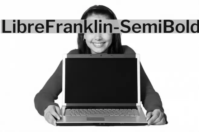 LibreFranklin-SemiBold Font examples