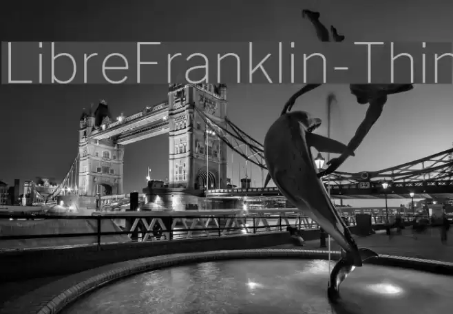 LibreFranklin-Thin  examples