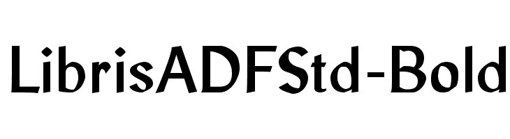 LibrisADFStd-Bold  フリーフォントのダウンロード