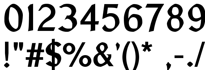 LibrisADFStd-Bold Font OTHER CHARS