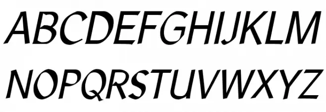 LibrisADFStd-Italic Fuentes MAYÚSCULAS