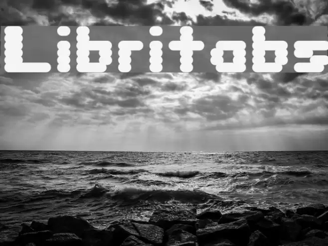 Libritabs Schriftart examples