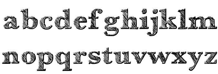 Libro Font LOWERCASE