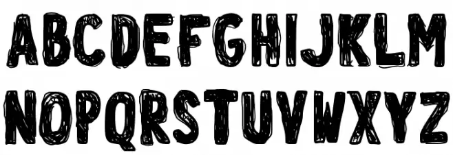 LicensePl8 Font LOWERCASE