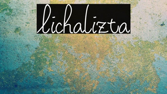 Lichalizta Example 1