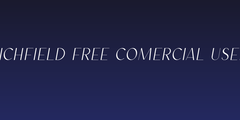 Lichfield FREE COMERCIAL USED Social Header