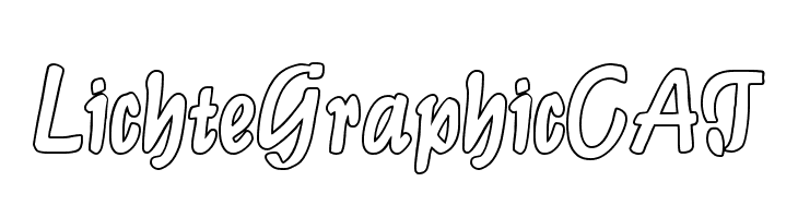 LichteGraphicCAT Font