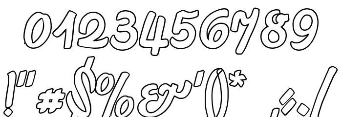 LichteGraphicCAT Font OTHER CHARS