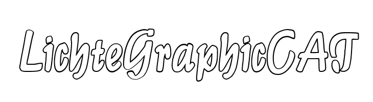 LichteGraphicCAT  Fuentes Gratis Descargar