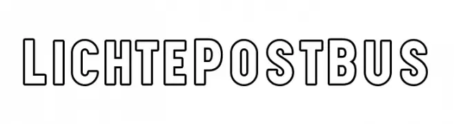 LichtePostBus  Frei Schriftart Herunterladen