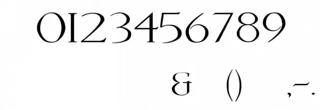 Lichtner Ex Font OTHER CHARS