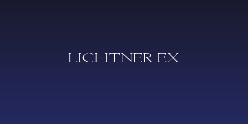 Lichtner Ex Social Header