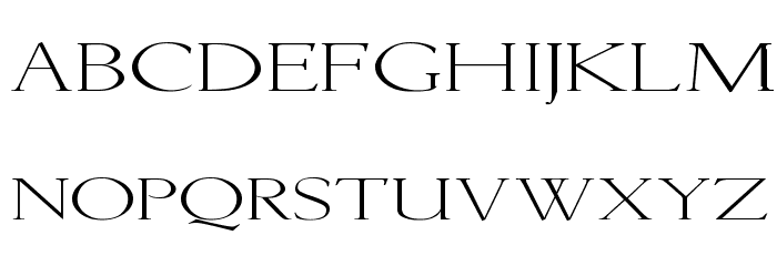 Lichtner Ex Font LOWERCASE
