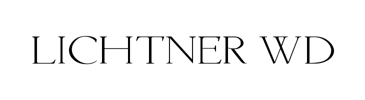 Lichtner Wd Font
