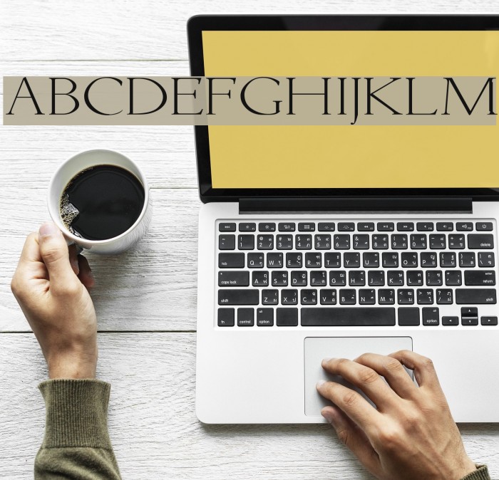Lichtner Wd Font examples