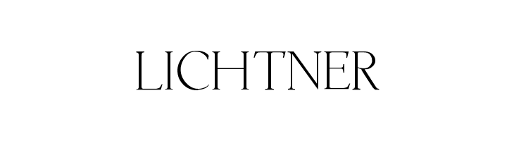Lichtner  フリーフォントのダウンロード