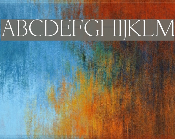 Lichtner Font examples