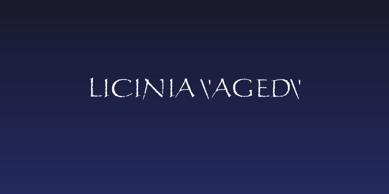 Licinia 'Aged' Social Header