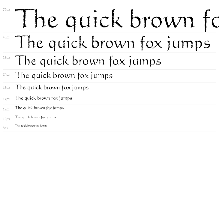 Licinia 'Aged' Waterfall