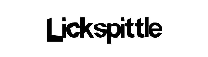 Lickspittle  免费字体下载