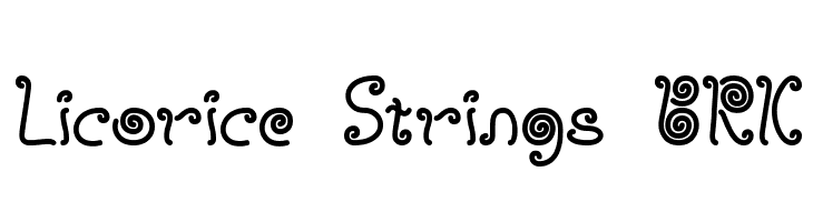 Licorice Strings BRK  baixar fontes gratis