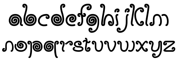 Licorice Strings BRK Font LOWERCASE