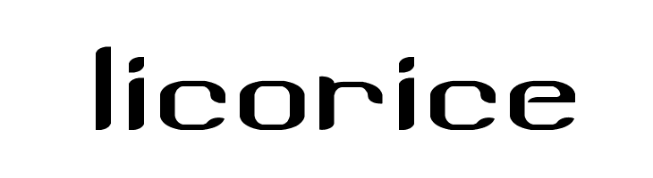 Licorice  免费字体下载