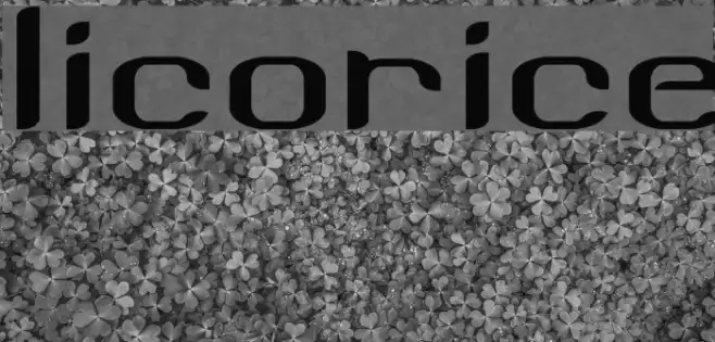 Licorice Example 2