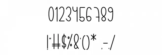 Licoriece Font OTHER CHARS