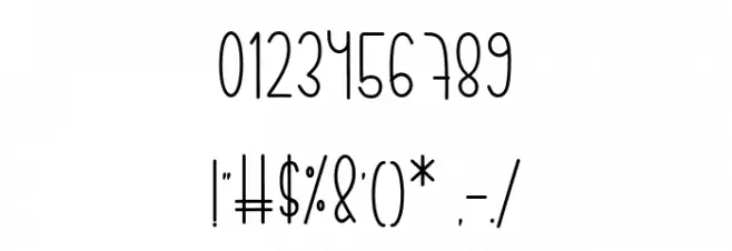 Licoriece Font OTHER CHARS