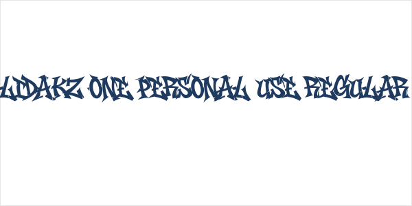 Lidakz One PERSONAL USE Regular Logo