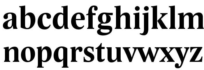 Lido STF CE Bold Font LOWERCASE