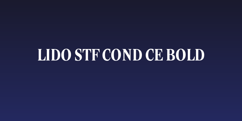 Lido STF Cond CE Bold Social Header