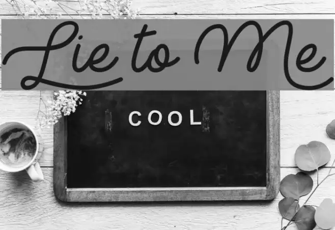 Lie to Me Example 3