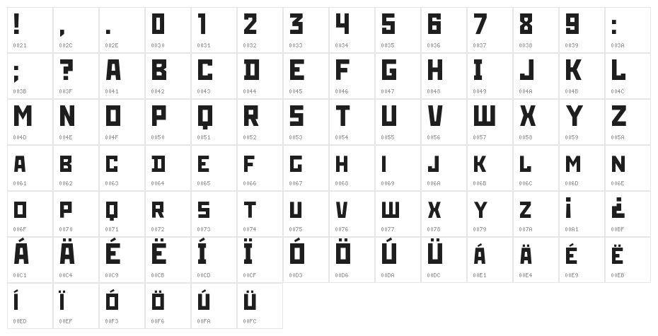 Liebe-Ist-F-r-Alle-Da Character Map